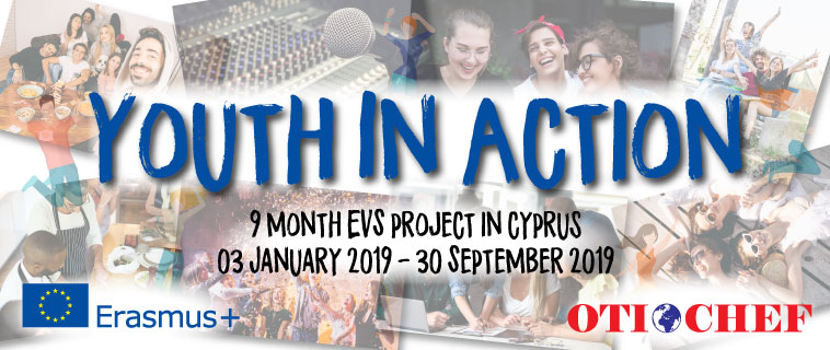 YouthInAction EVS Banner
